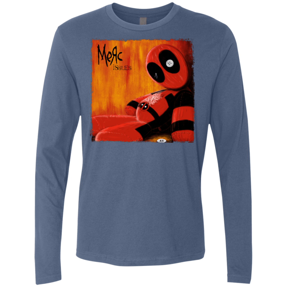 T-Shirts Indigo / Small Issues Men's Premium Long Sleeve