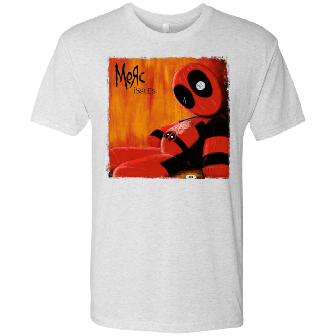 T-Shirts Heather White / Small Issues Men's Triblend T-Shirt