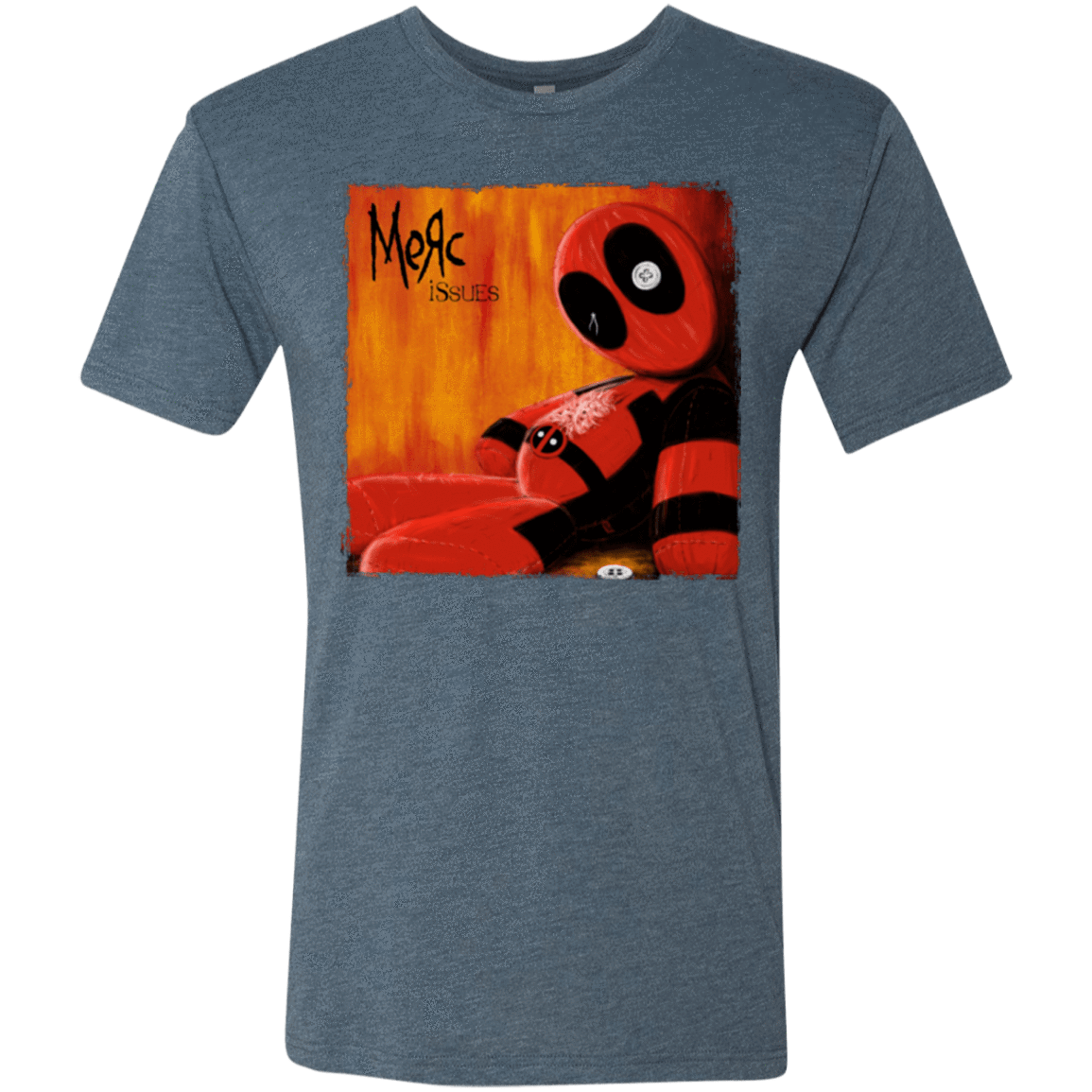 T-Shirts Indigo / Small Issues Men's Triblend T-Shirt