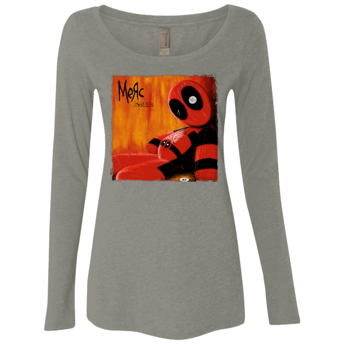 T-Shirts Venetian Grey / Small Issues Women's Triblend Long Sleeve Shirt