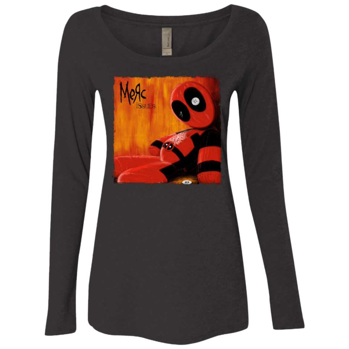 T-Shirts Vintage Black / Small Issues Women's Triblend Long Sleeve Shirt