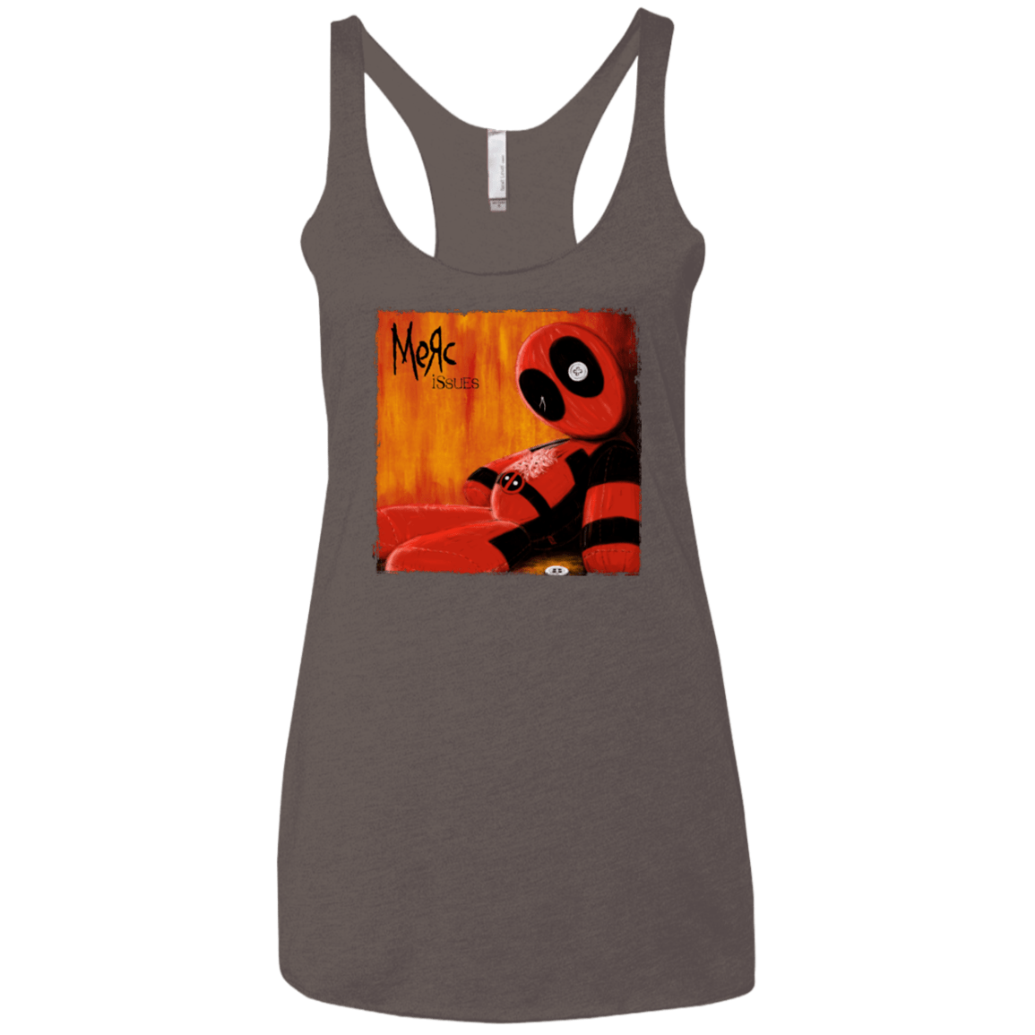 T-Shirts Macchiato / X-Small Issues Women's Triblend Racerback Tank