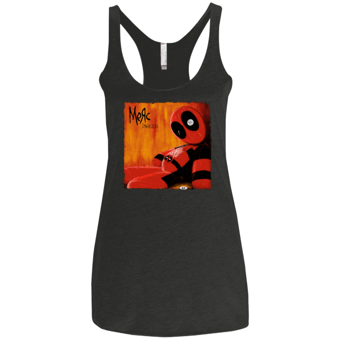 T-Shirts Vintage Black / X-Small Issues Women's Triblend Racerback Tank