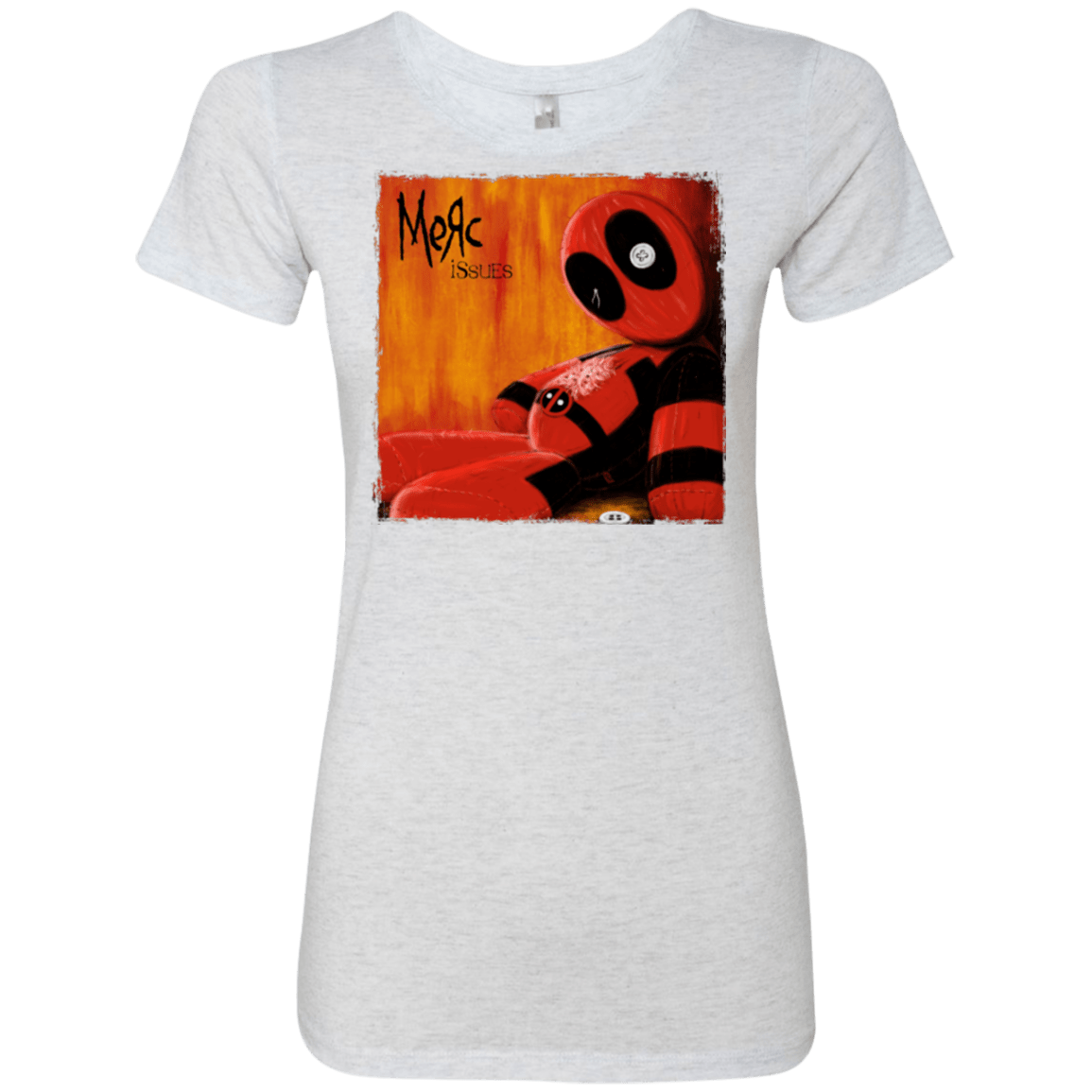 T-Shirts Heather White / Small Issues Women's Triblend T-Shirt