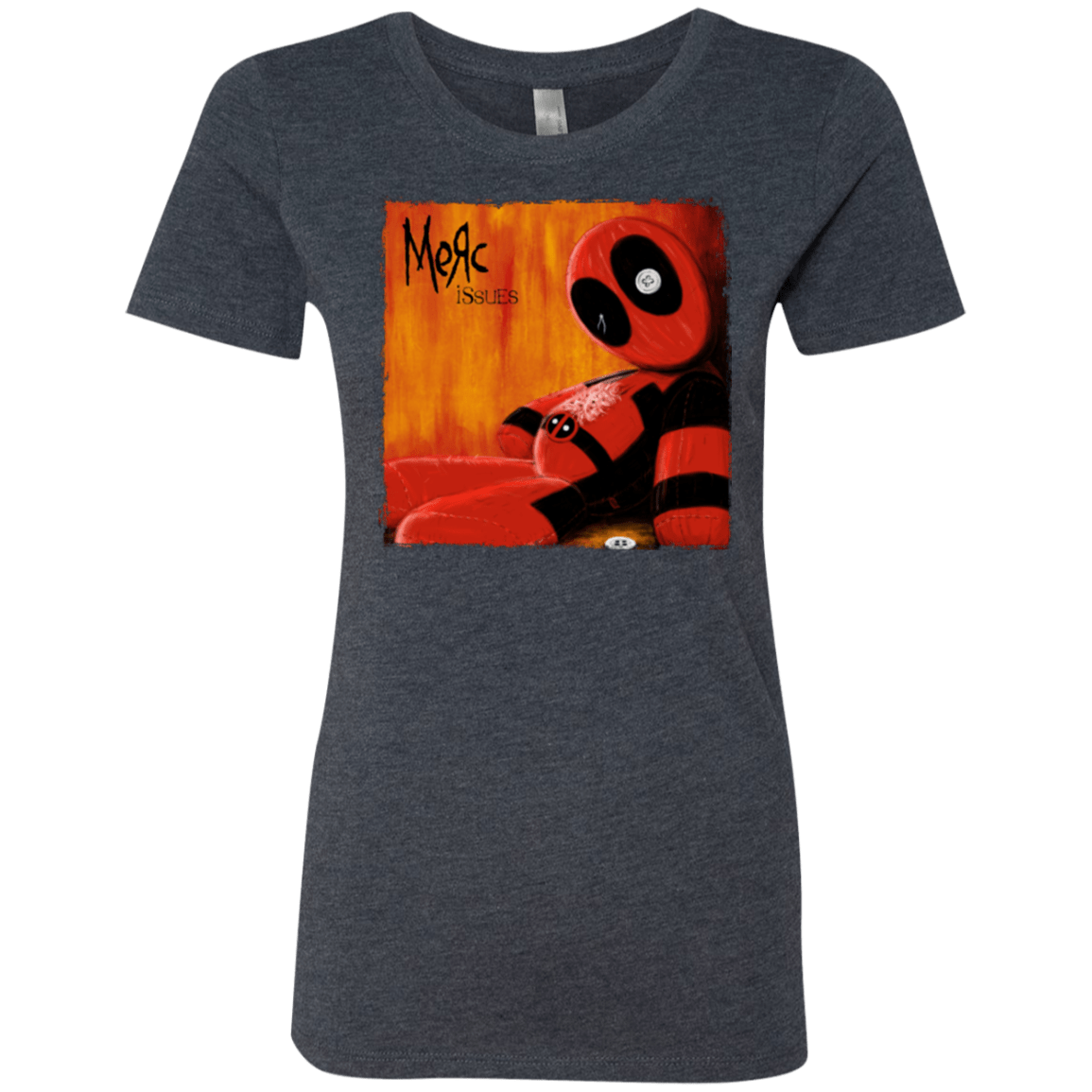 T-Shirts Vintage Navy / Small Issues Women's Triblend T-Shirt