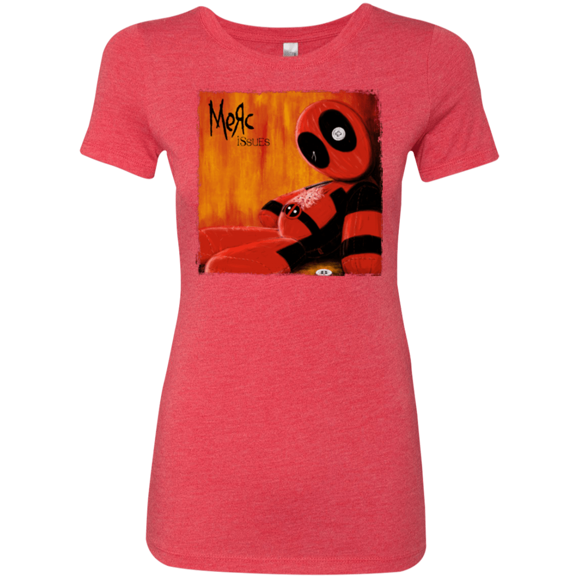 T-Shirts Vintage Red / Small Issues Women's Triblend T-Shirt