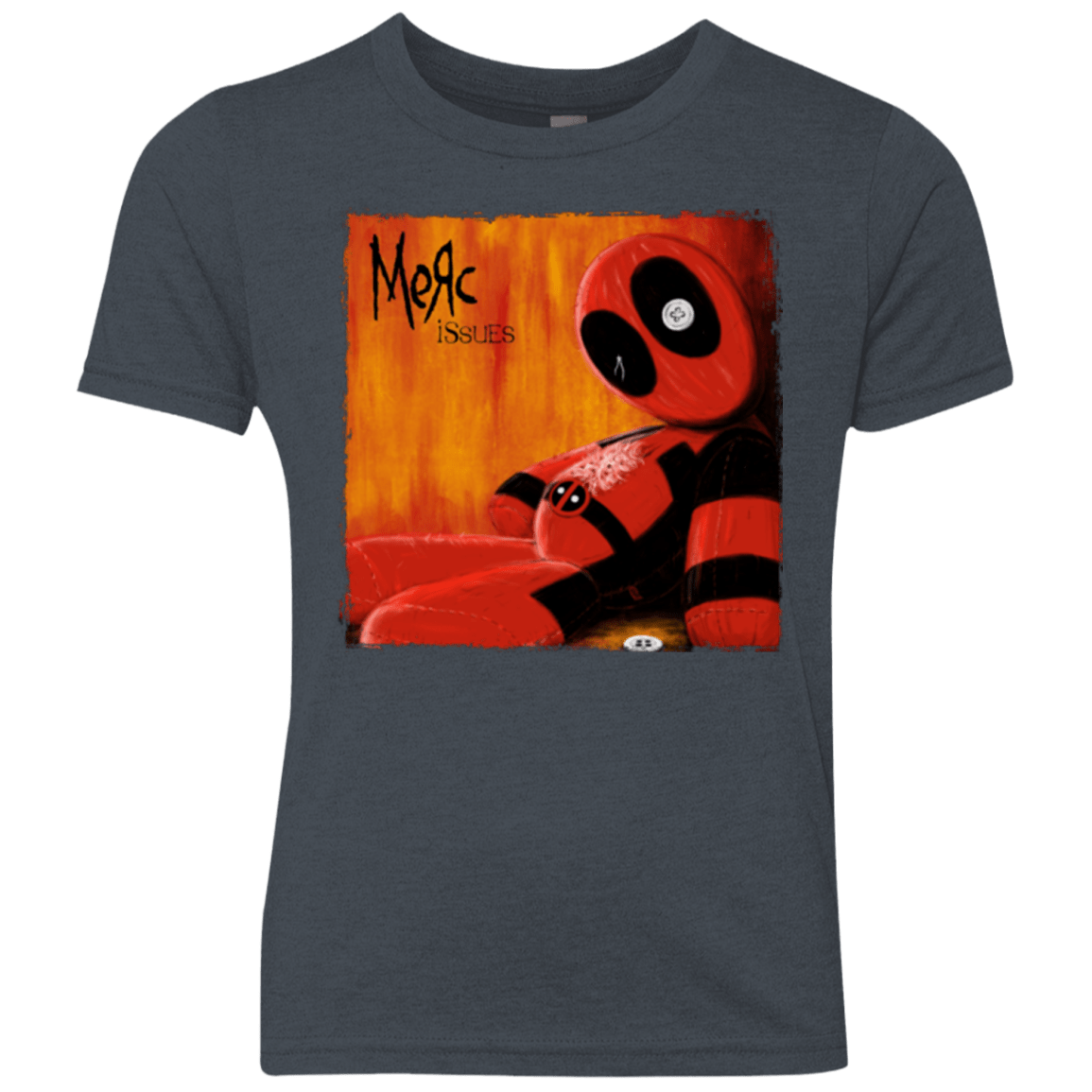 T-Shirts Vintage Navy / YXS Issues Youth Triblend T-Shirt