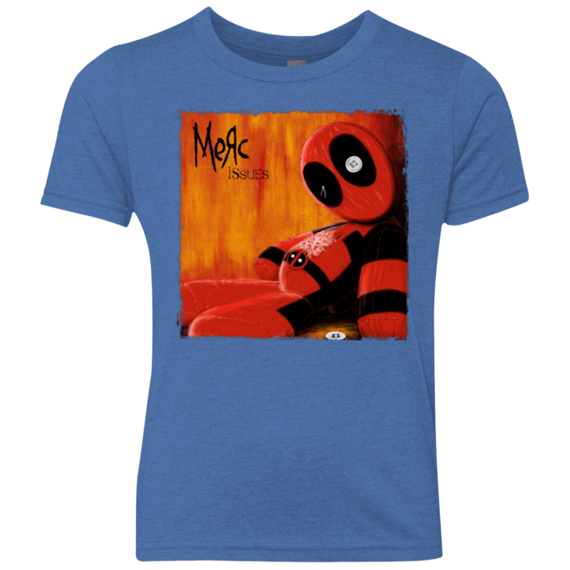 T-Shirts Vintage Royal / YXS Issues Youth Triblend T-Shirt