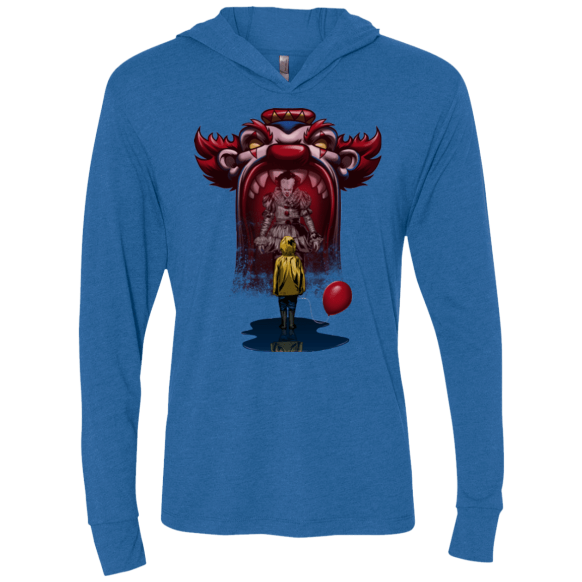 T-Shirts Vintage Royal / X-Small It Can Be Fun Triblend Long Sleeve Hoodie Tee