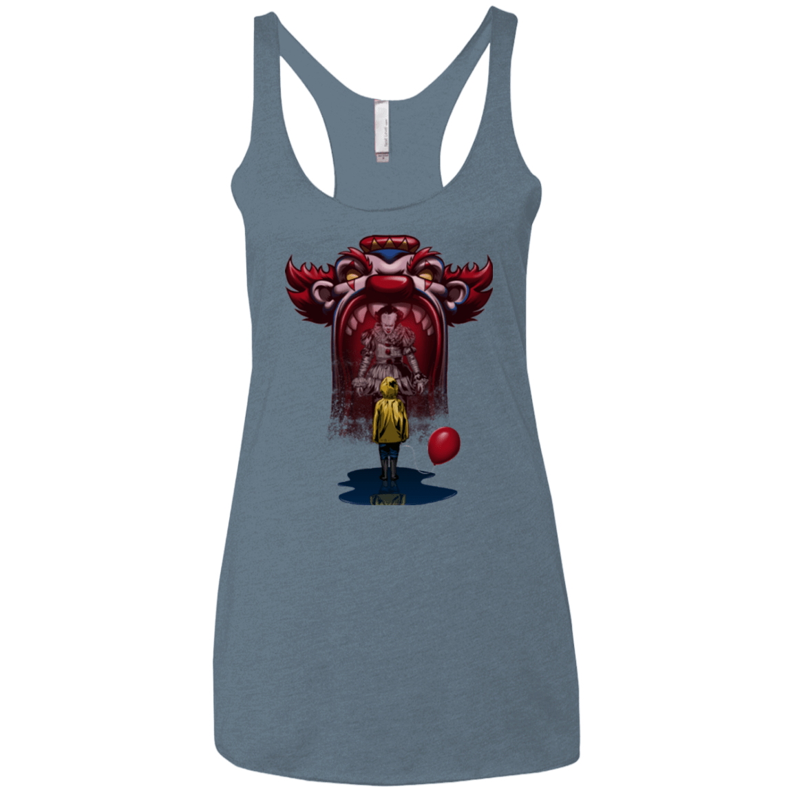 T-Shirts Indigo / X-Small It Can Be Fun Women's Triblend Racerback Tank