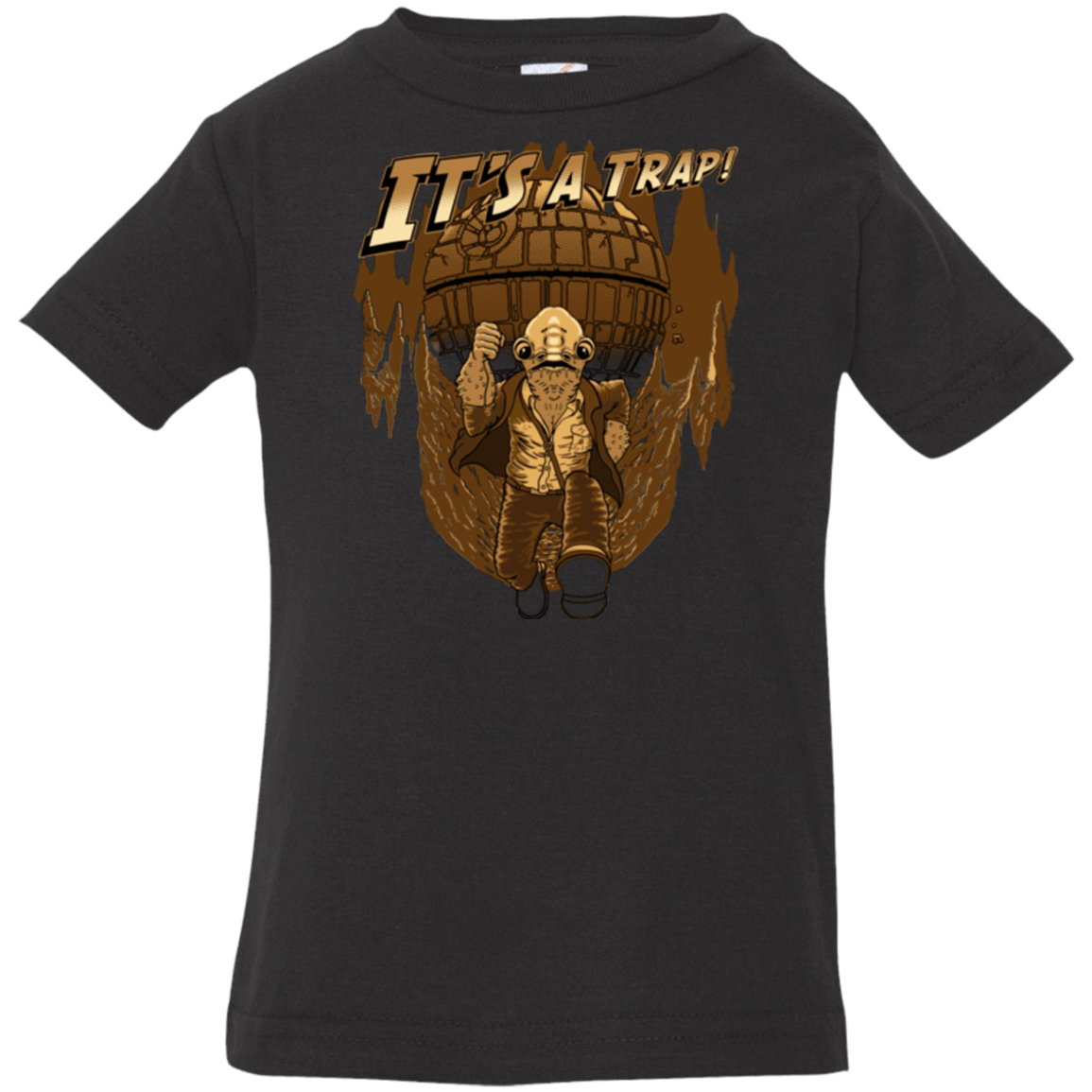 T-Shirts Black / 6 Months It's a trap!! Infant PremiumT-Shirt