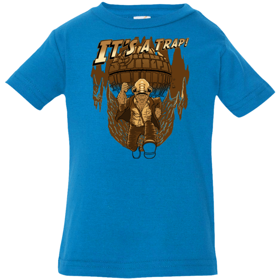 T-Shirts Cobalt / 6 Months It's a trap!! Infant PremiumT-Shirt