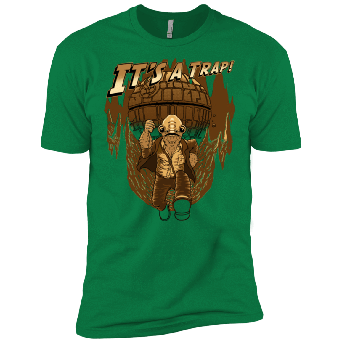 T-Shirts Kelly Green / X-Small It's a trap!! Men's Premium T-Shirt