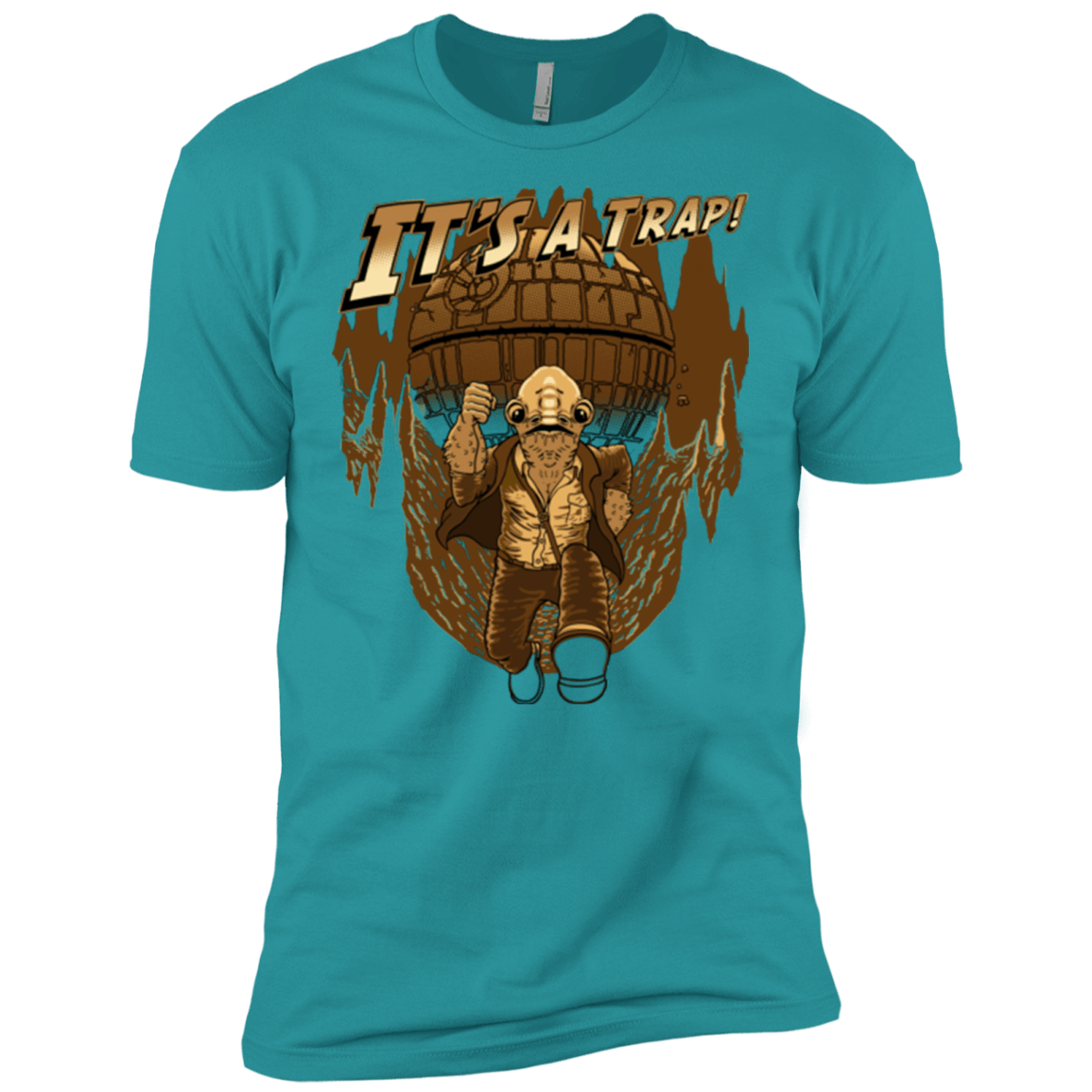 T-Shirts Tahiti Blue / X-Small It's a trap!! Men's Premium T-Shirt