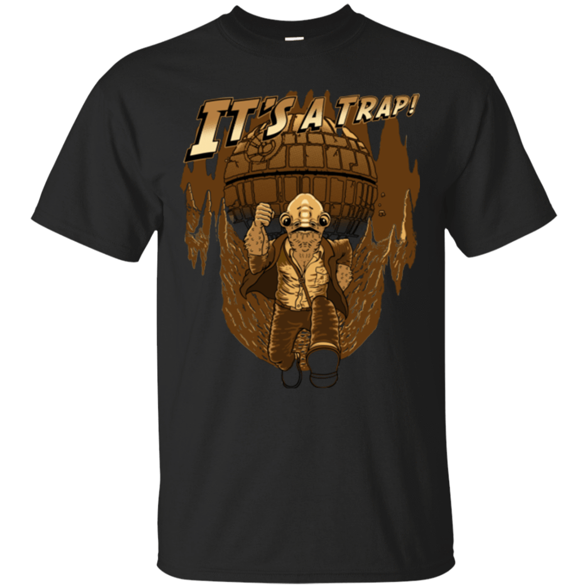 T-Shirts Black / Small It's a trap!! T-Shirt