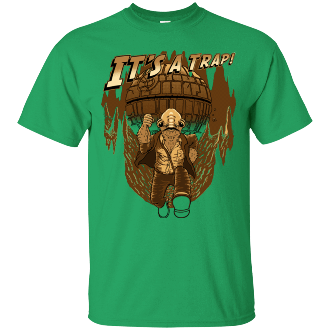 T-Shirts Irish Green / Small It's a trap!! T-Shirt