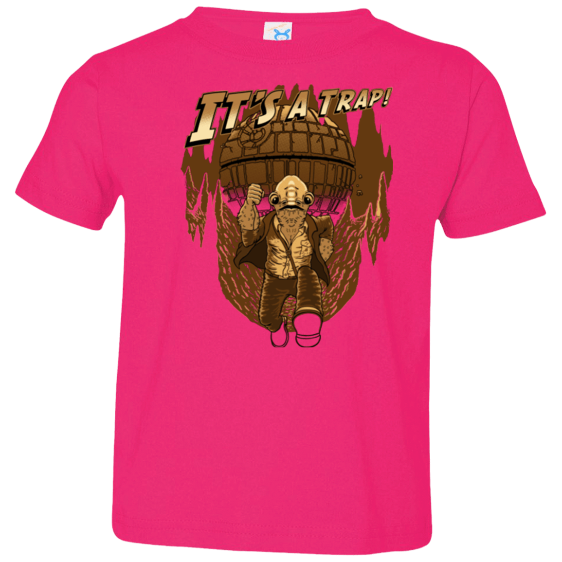 T-Shirts Hot Pink / 2T It's a trap!! Toddler Premium T-Shirt