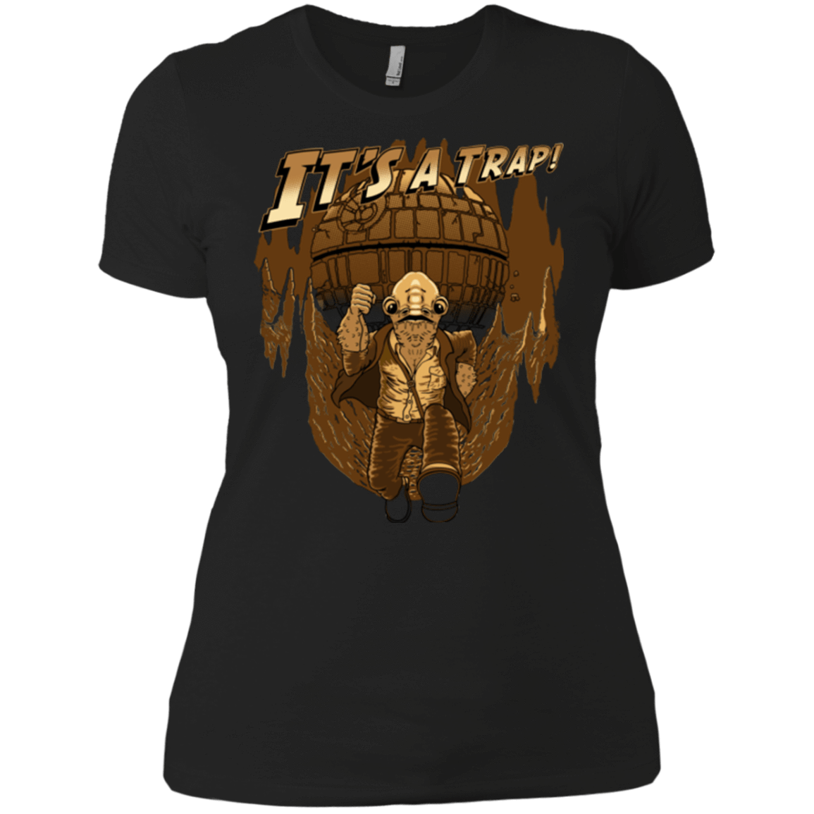 T-Shirts Black / X-Small It's a trap!! Women's Premium T-Shirt