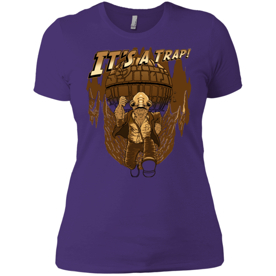 T-Shirts Purple / X-Small It's a trap!! Women's Premium T-Shirt