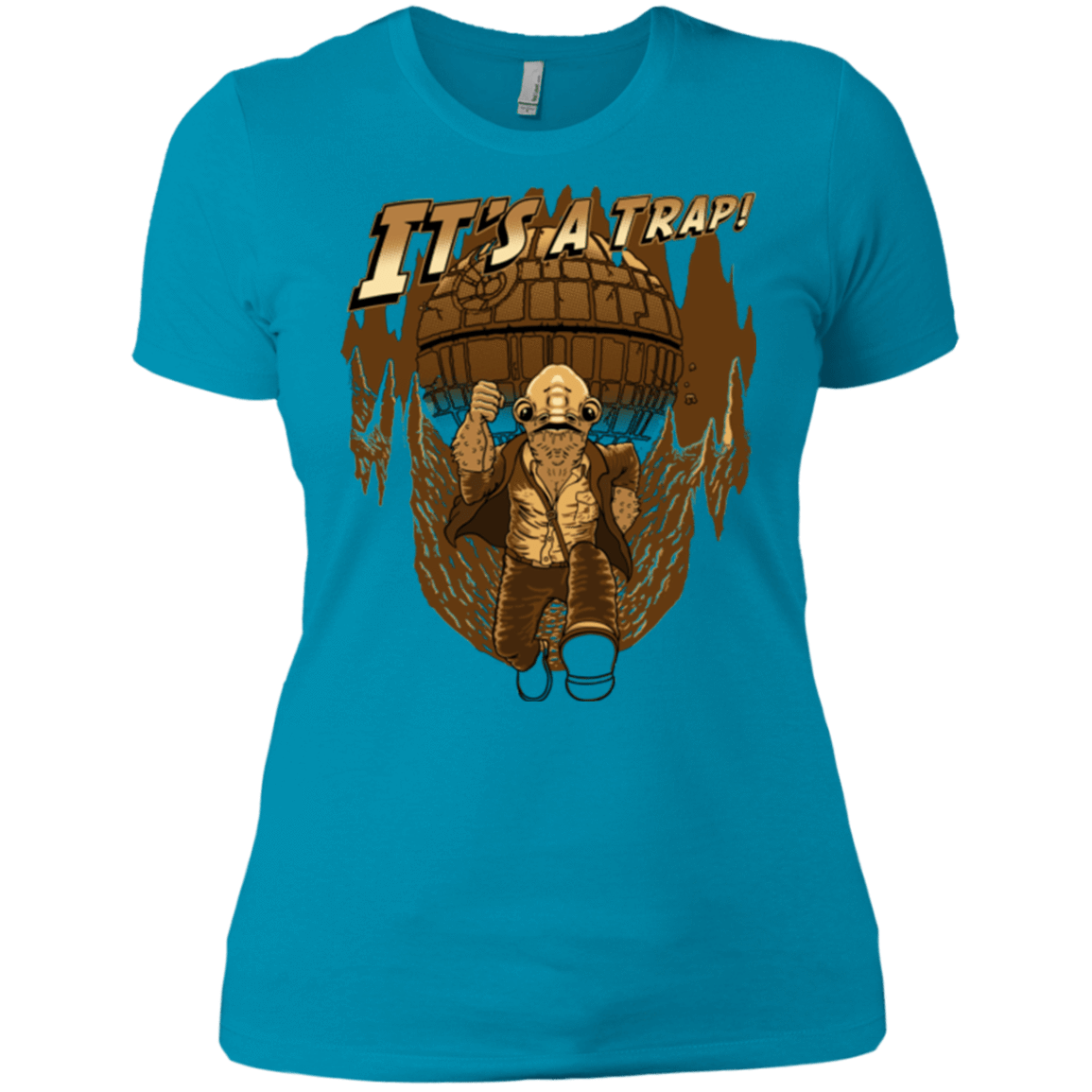 T-Shirts Turquoise / X-Small It's a trap!! Women's Premium T-Shirt