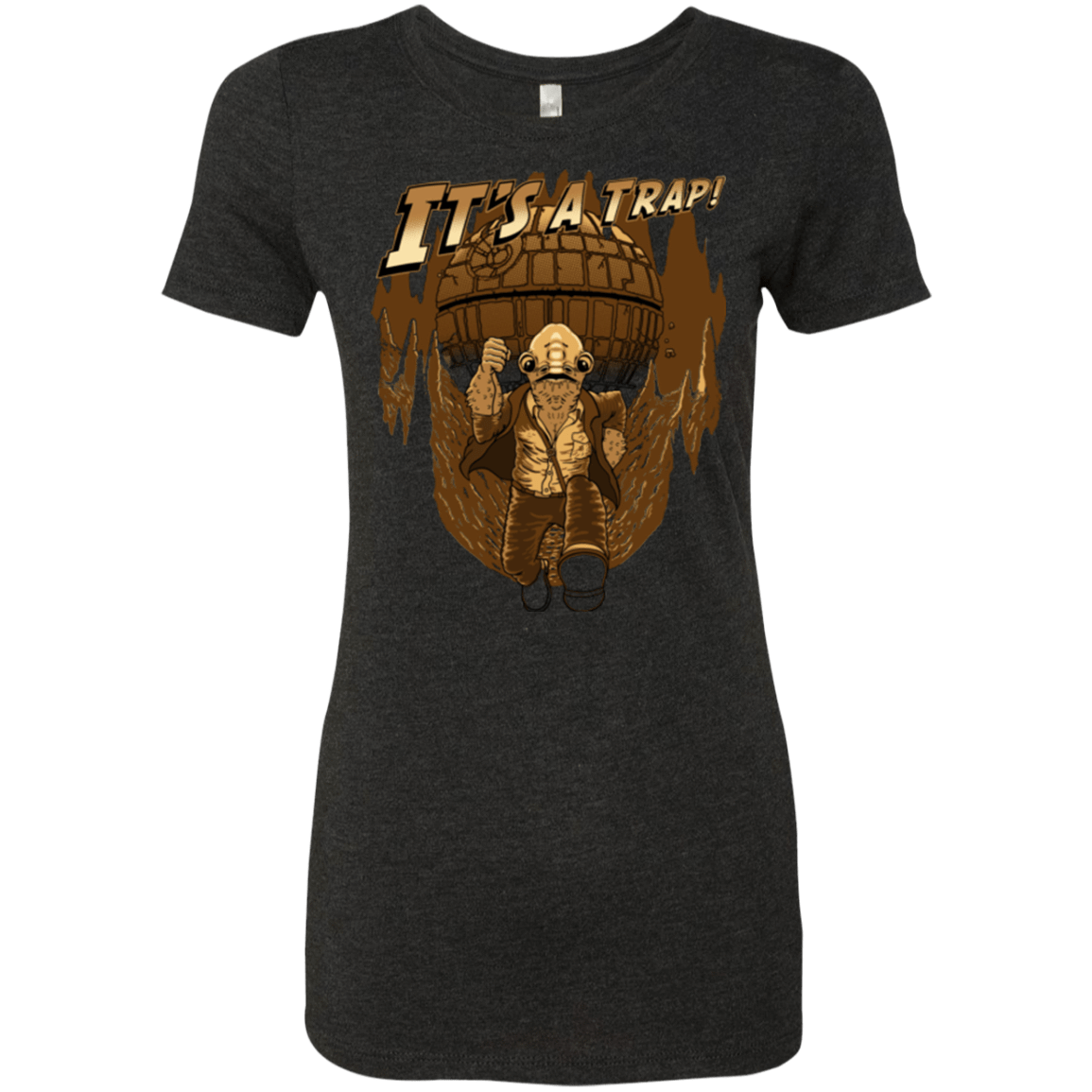 T-Shirts Vintage Black / Small It's a trap!! Women's Triblend T-Shirt