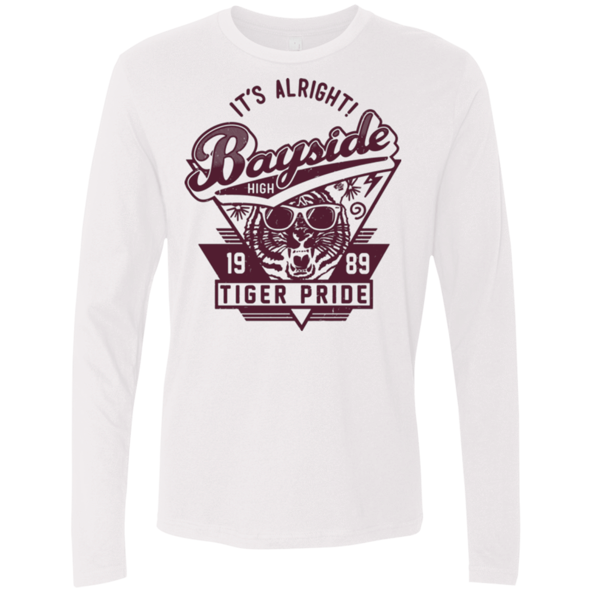 T-Shirts White / Small It's Alright Men's Premium Long Sleeve