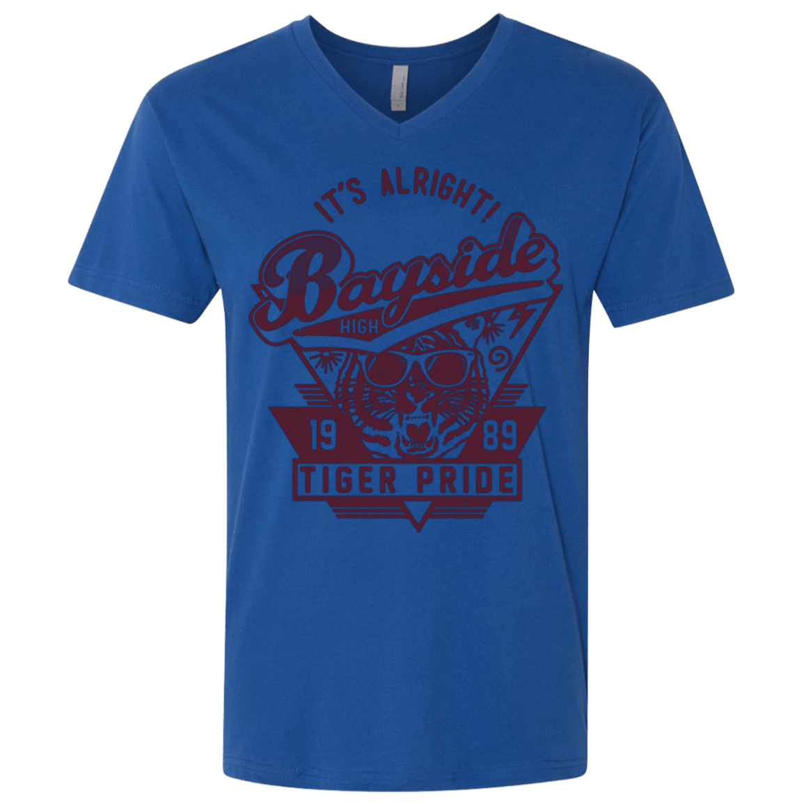 T-Shirts Royal / X-Small It's Alright Men's Premium V-Neck