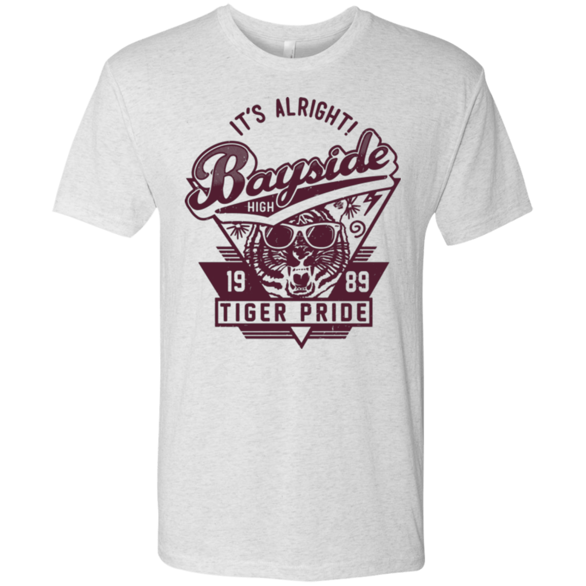 T-Shirts Heather White / Small It's Alright Men's Triblend T-Shirt