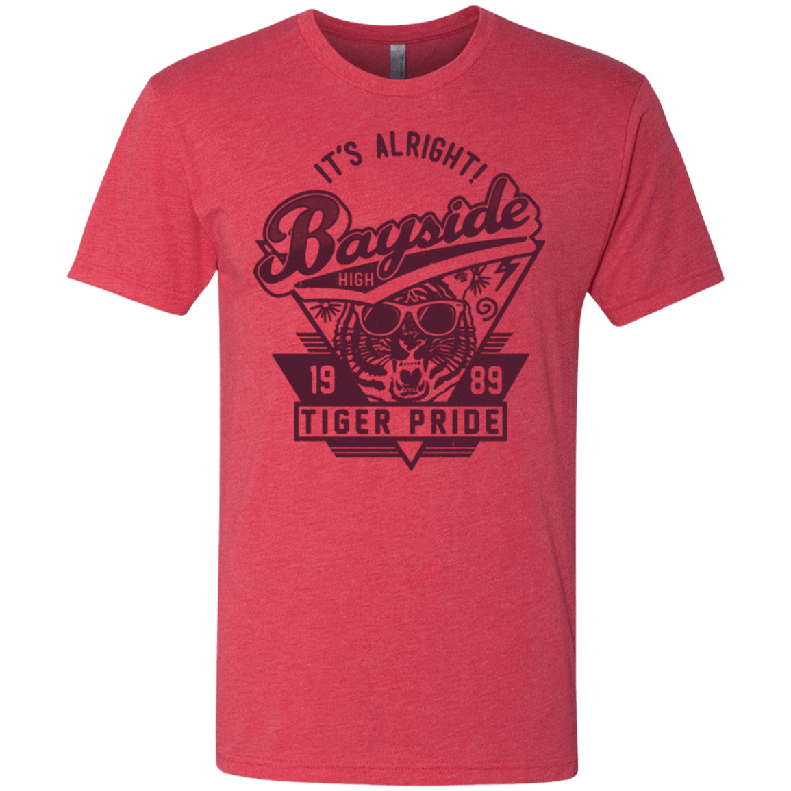 T-Shirts Vintage Red / Small It's Alright Men's Triblend T-Shirt