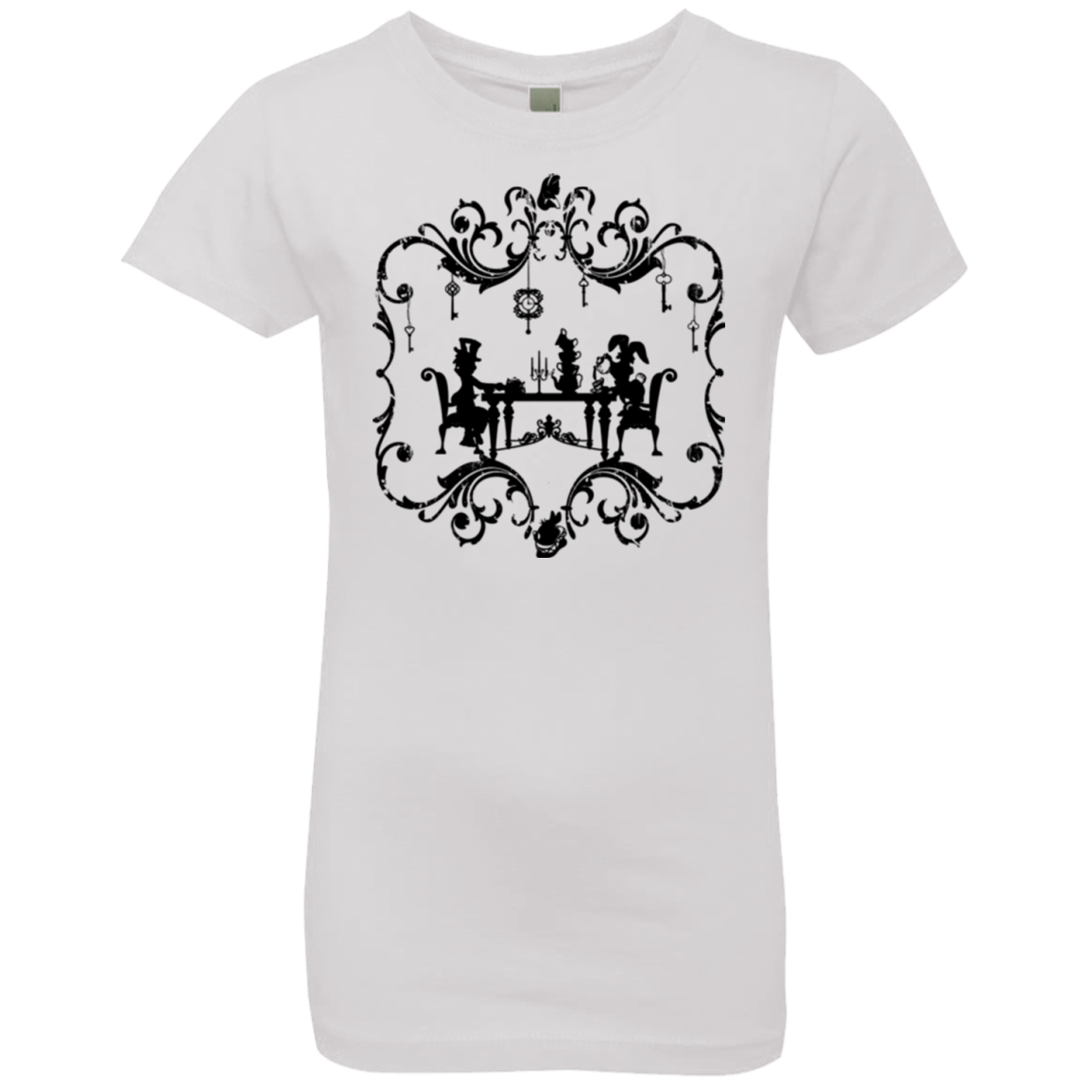 T-Shirts White / YXS It's Always Tea Time Girls Premium T-Shirt