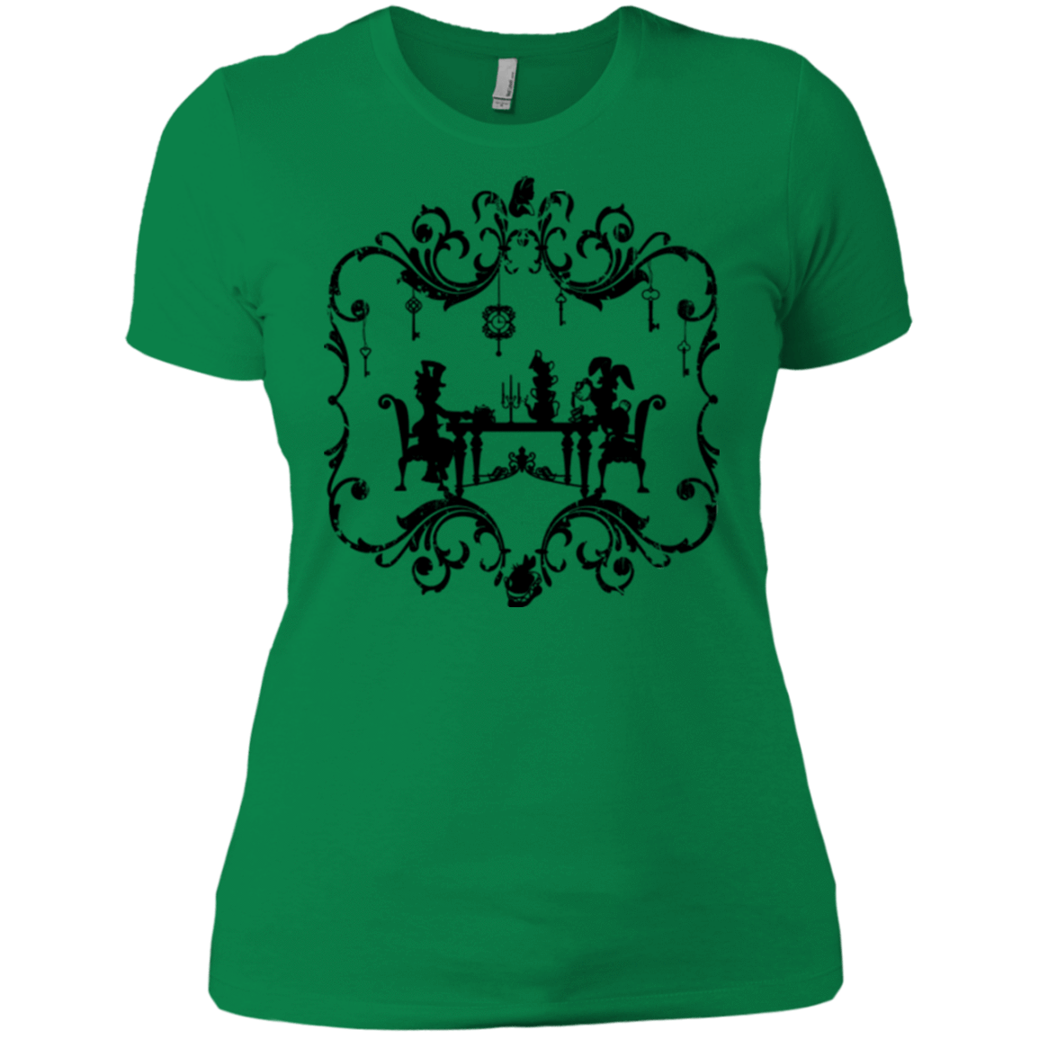 T-Shirts Kelly Green / X-Small It's Always Tea Time Women's Premium T-Shirt