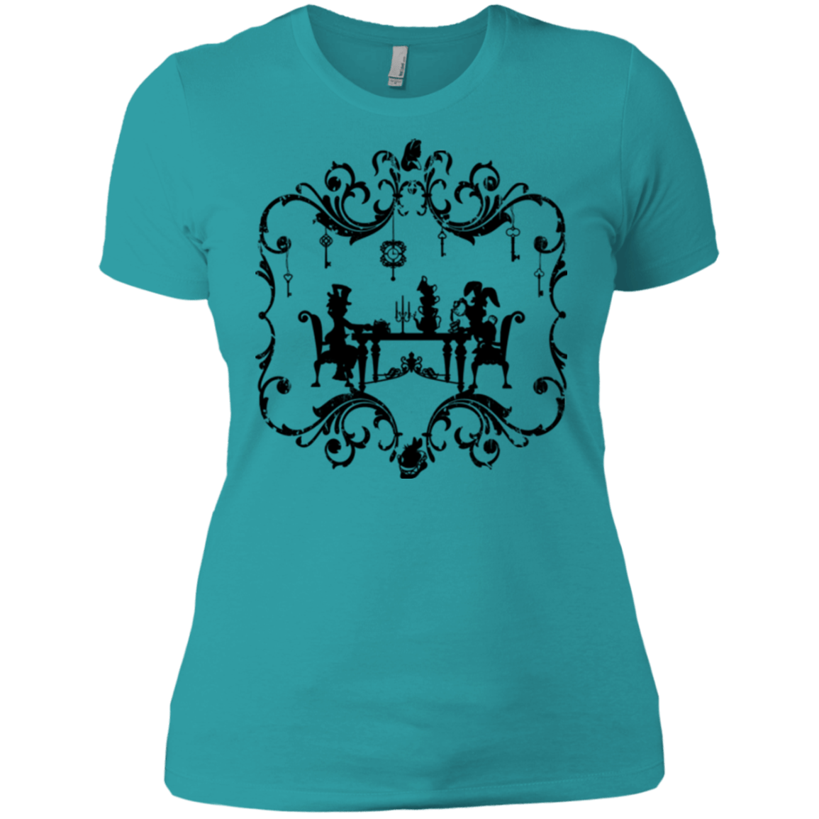 T-Shirts Tahiti Blue / X-Small It's Always Tea Time Women's Premium T-Shirt