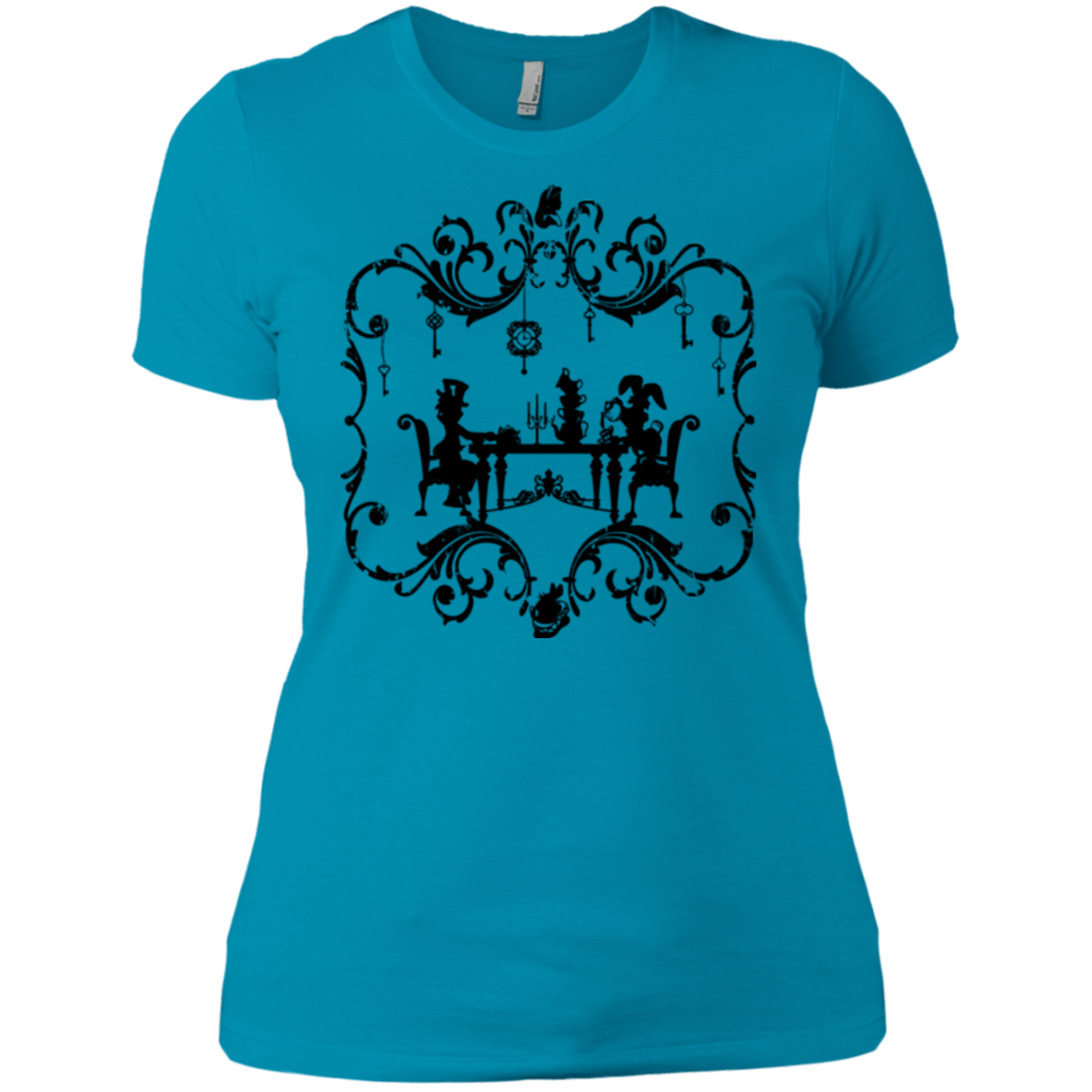T-Shirts Turquoise / X-Small It's Always Tea Time Women's Premium T-Shirt