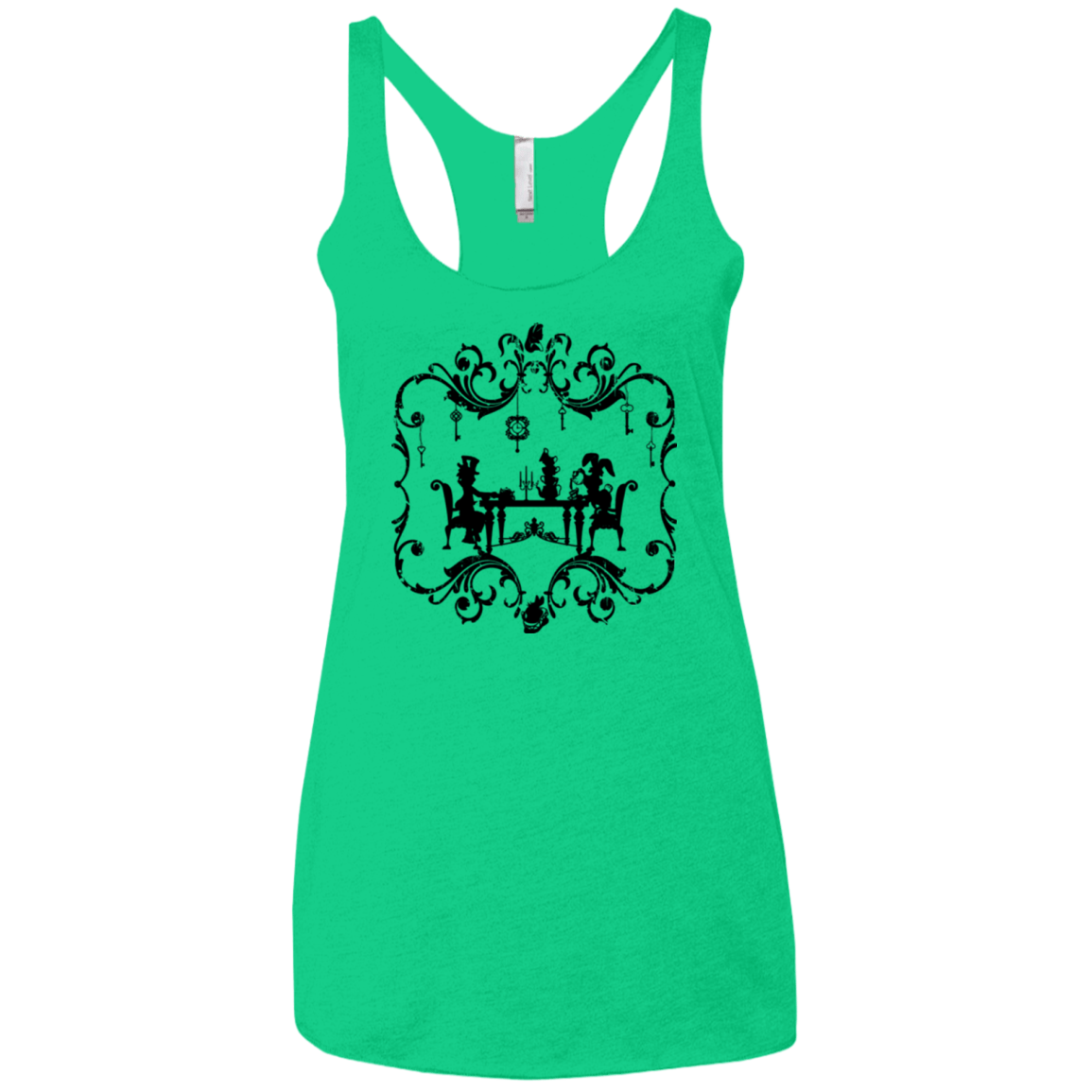 T-Shirts Envy / X-Small It's Always Tea Time Women's Triblend Racerback Tank