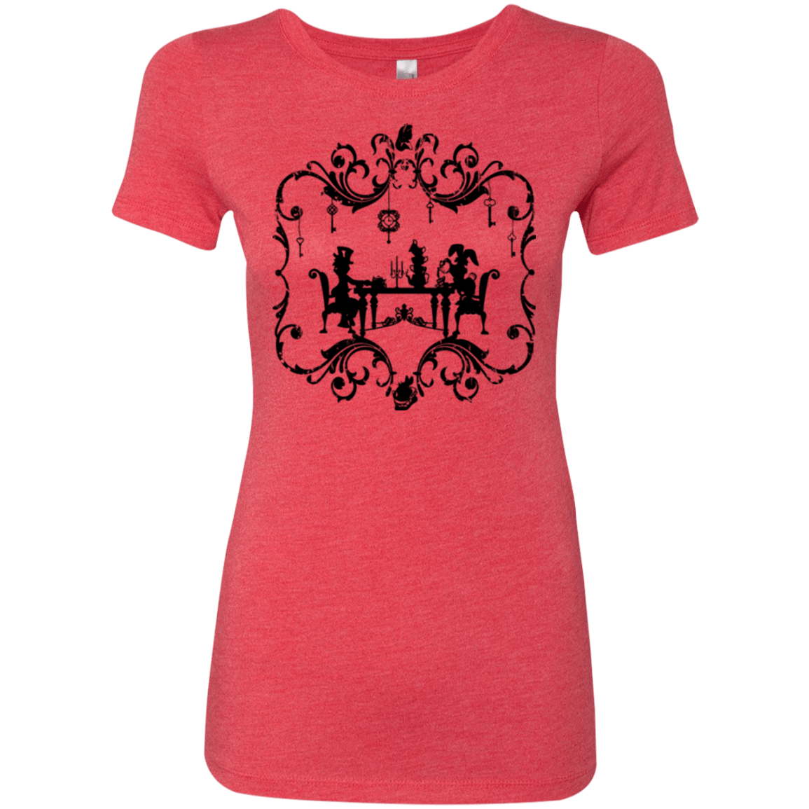 T-Shirts Vintage Red / Small It's Always Tea Time Women's Triblend T-Shirt