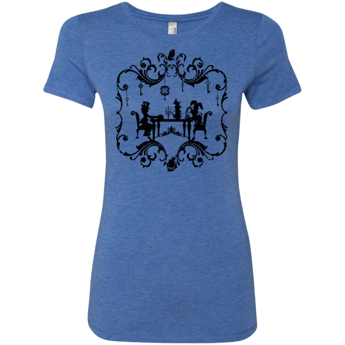 T-Shirts Vintage Royal / Small It's Always Tea Time Women's Triblend T-Shirt