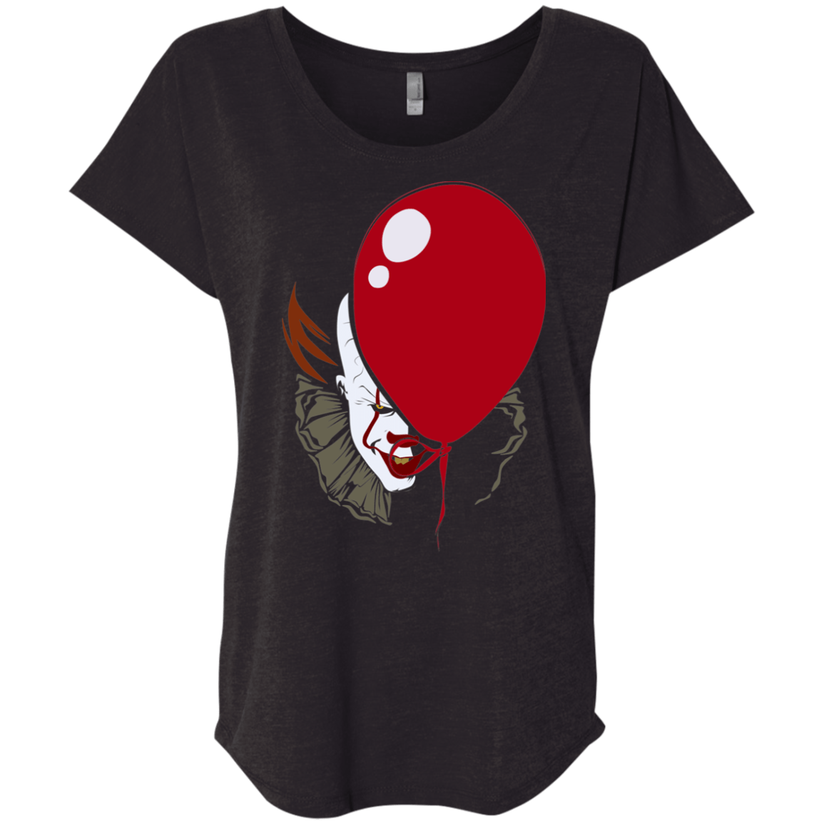 T-Shirts Vintage Black / X-Small It Triblend Dolman Sleeve