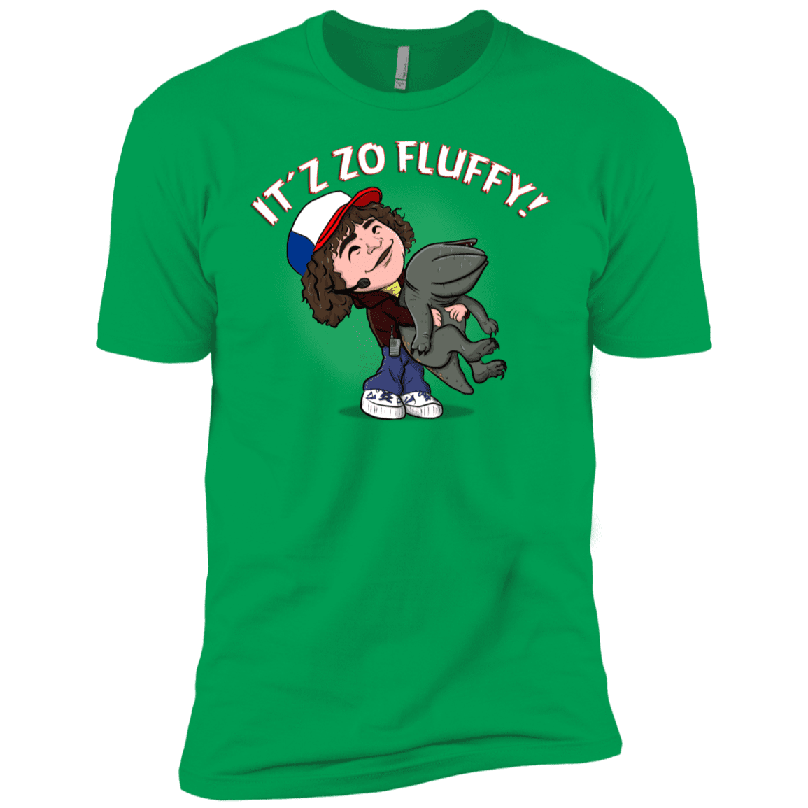 T-Shirts Kelly Green / YXS It´z Zo Fluffy Boys Premium T-Shirt