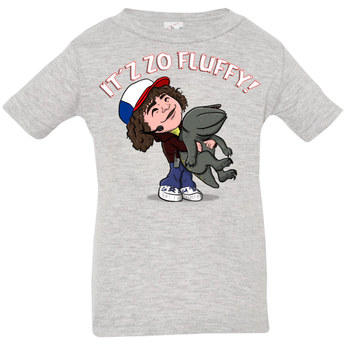 T-Shirts Heather Grey / 6 Months It´z Zo Fluffy Infant Premium T-Shirt