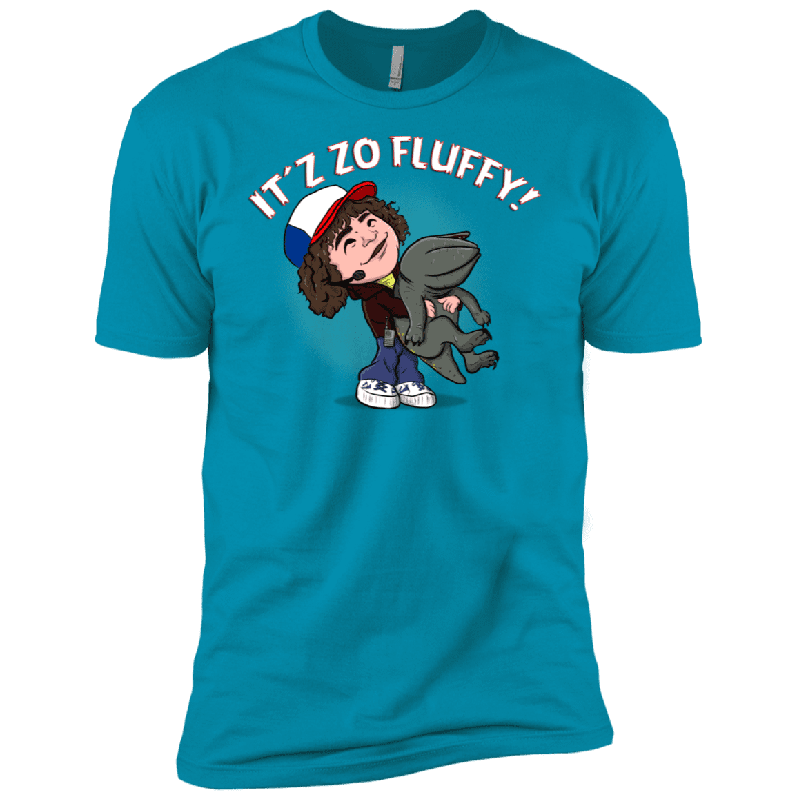 T-Shirts Turquoise / X-Small It´z Zo Fluffy Men's Premium T-Shirt