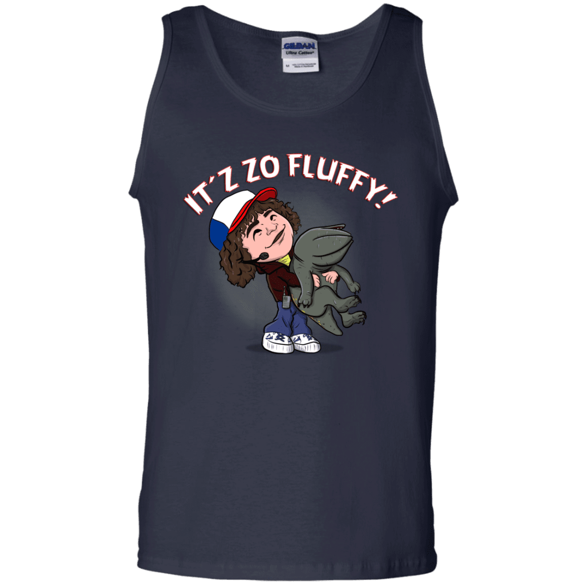 T-Shirts Navy / S It´z Zo Fluffy Men's Tank Top