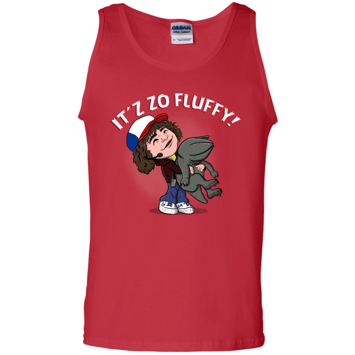 T-Shirts Red / S It´z Zo Fluffy Men's Tank Top