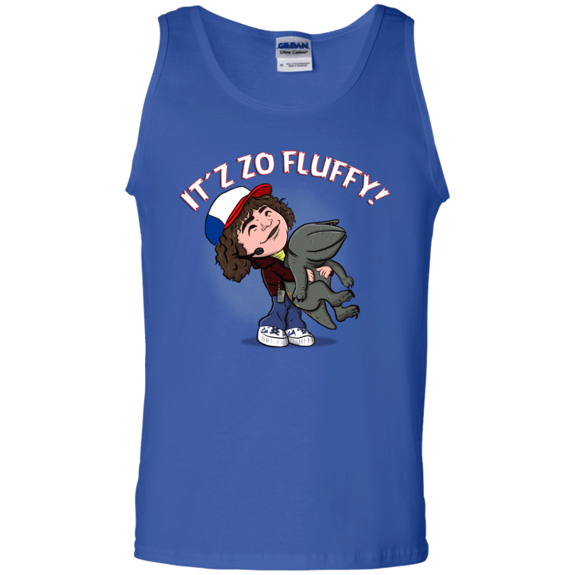 T-Shirts Royal / S It´z Zo Fluffy Men's Tank Top