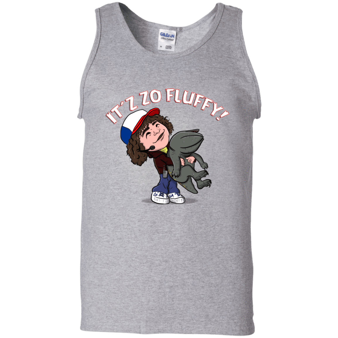 T-Shirts Sport Grey / S It´z Zo Fluffy Men's Tank Top