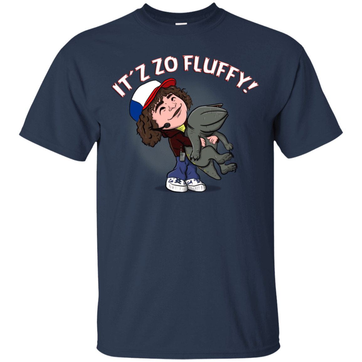 T-Shirts Navy / S It´z Zo Fluffy T-Shirt