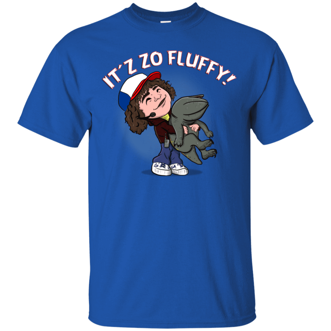 T-Shirts Royal / S It´z Zo Fluffy T-Shirt