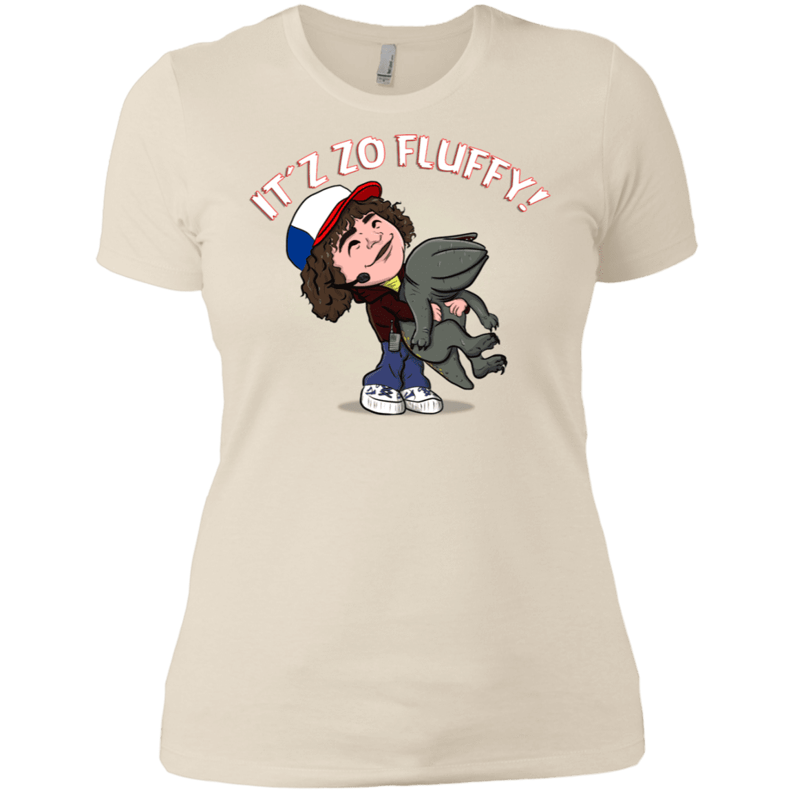 T-Shirts Ivory/ / X-Small It´z Zo Fluffy Women's Premium T-Shirt