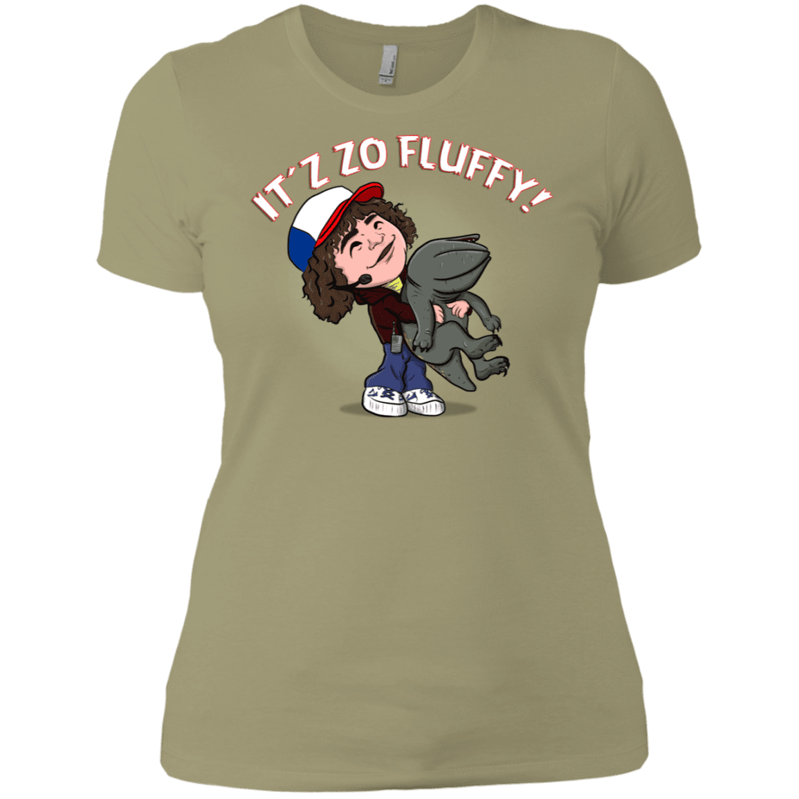 T-Shirts Light Olive / X-Small It´z Zo Fluffy Women's Premium T-Shirt