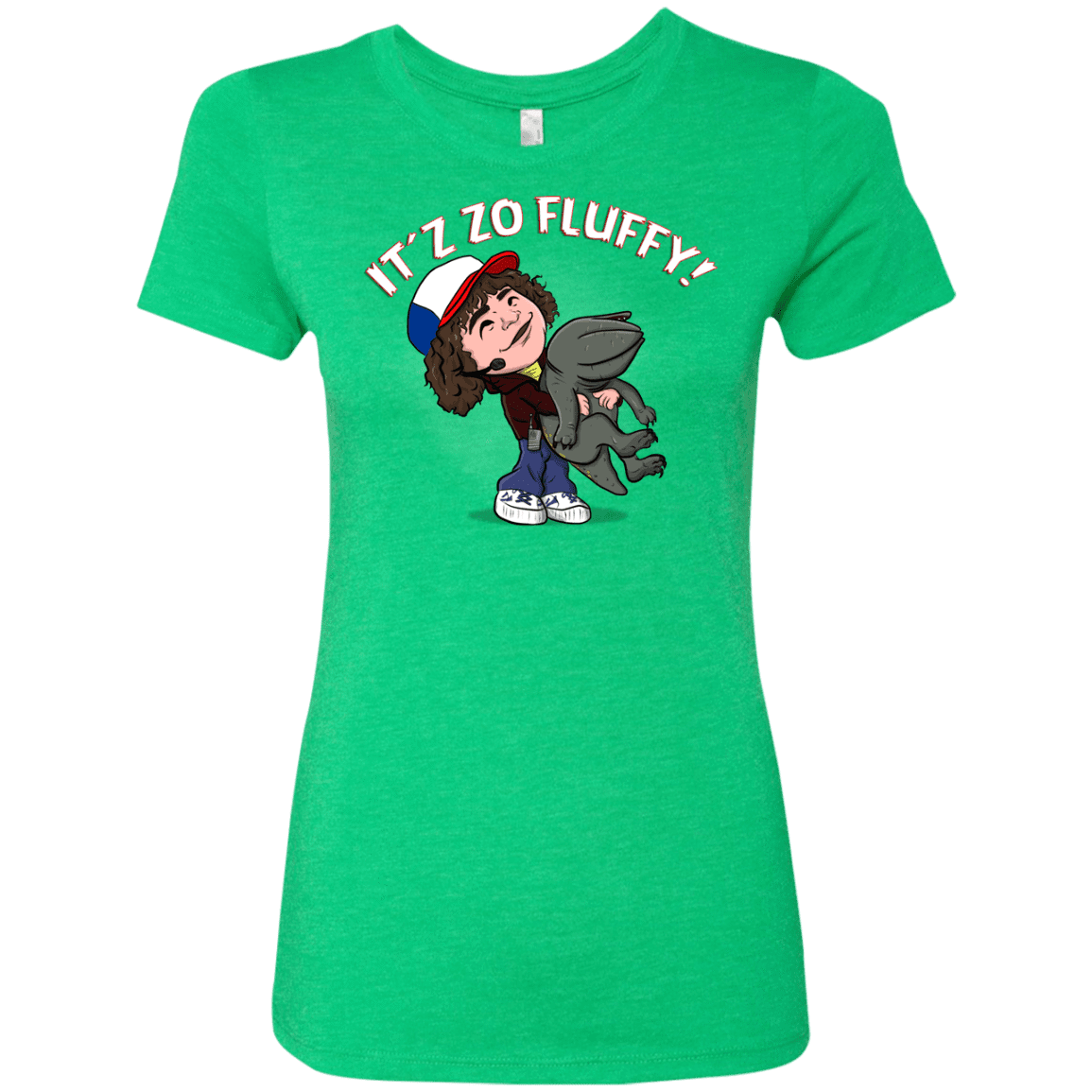 T-Shirts Envy / S It´z Zo Fluffy Women's Triblend T-Shirt
