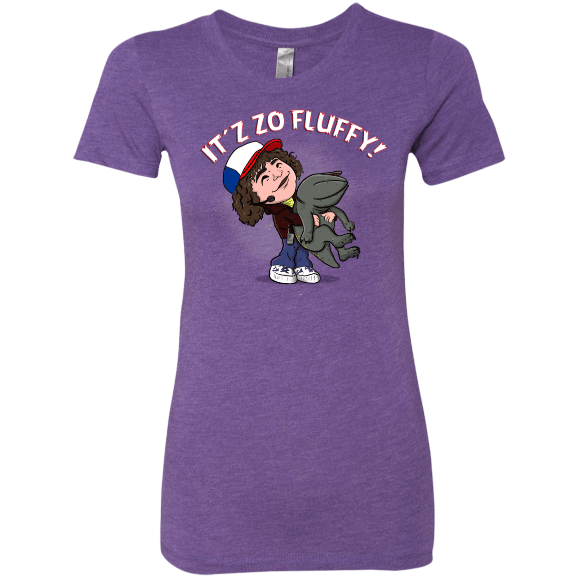 T-Shirts Purple Rush / S It´z Zo Fluffy Women's Triblend T-Shirt